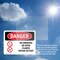 Signmission No Smoking Or Open Flames Within 50 Feet Danger Sign, Vinyl Decal, 5in W x 3.5in L, 2PK OS-2PACK-DS-D-35-L-1477 - alternate 7